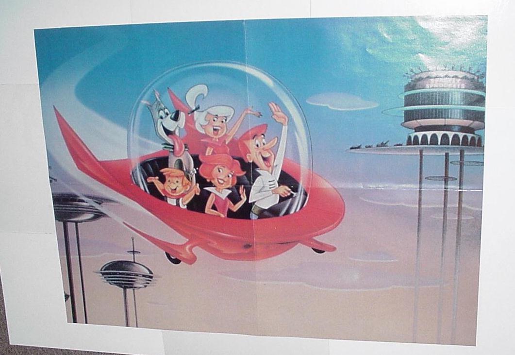 Jetsons Poster 1 George Jane Judy Elroy And Astro Ebay