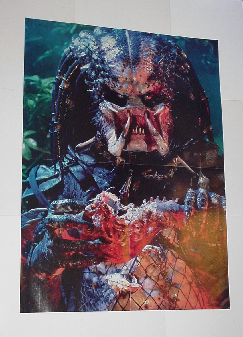 Predator Poster 2 Stan Winston Kevin Peter Hall