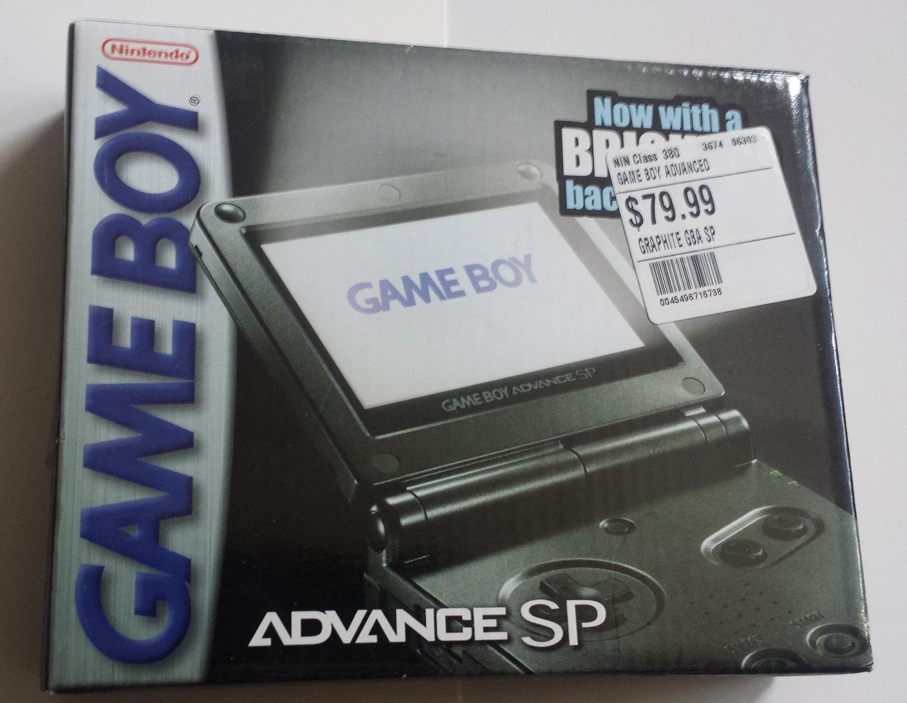 gameboy advance sp price 2003