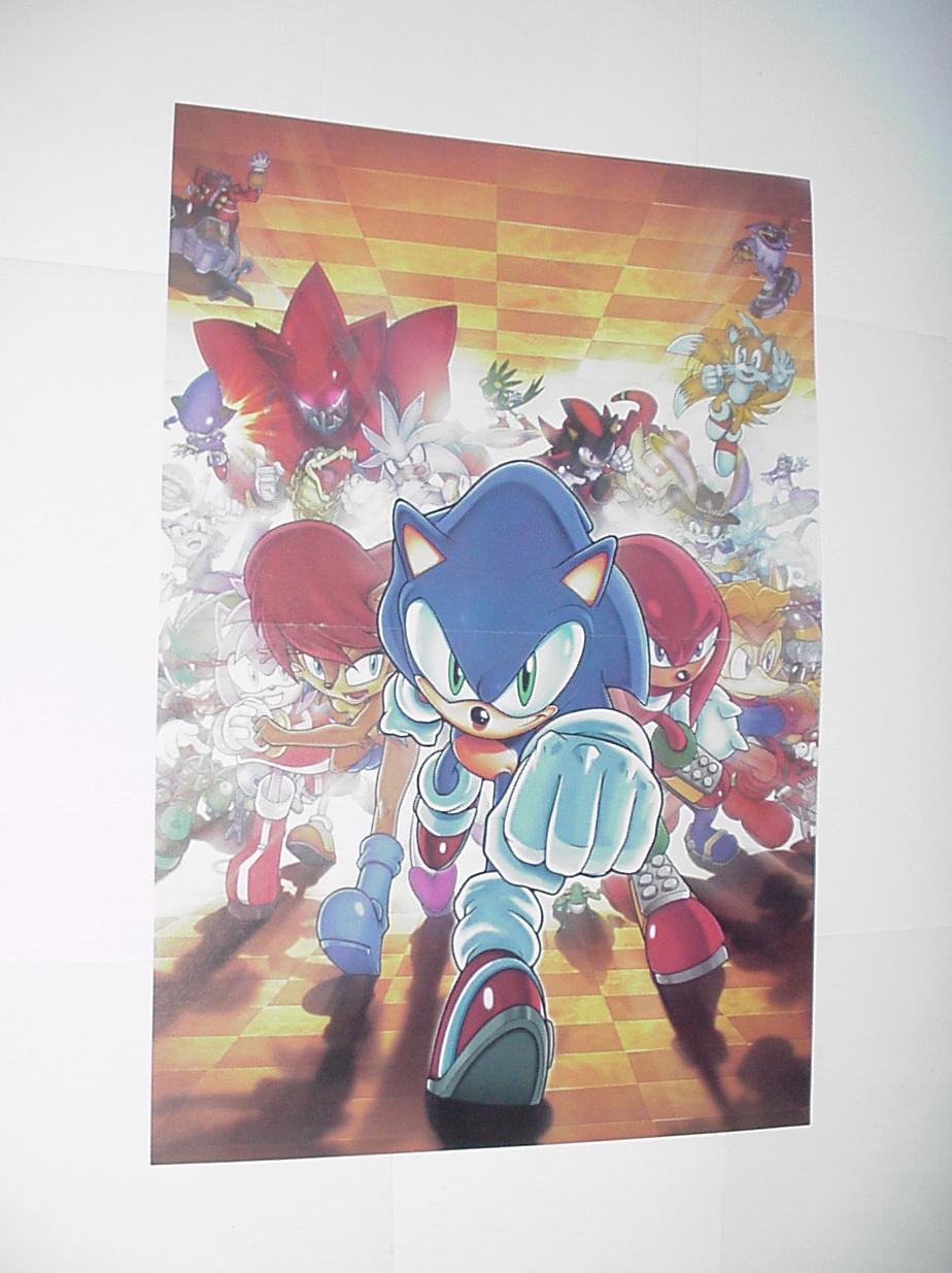 Sonic the Hedgehog Poster # 1 Shadow JulieSu Tails