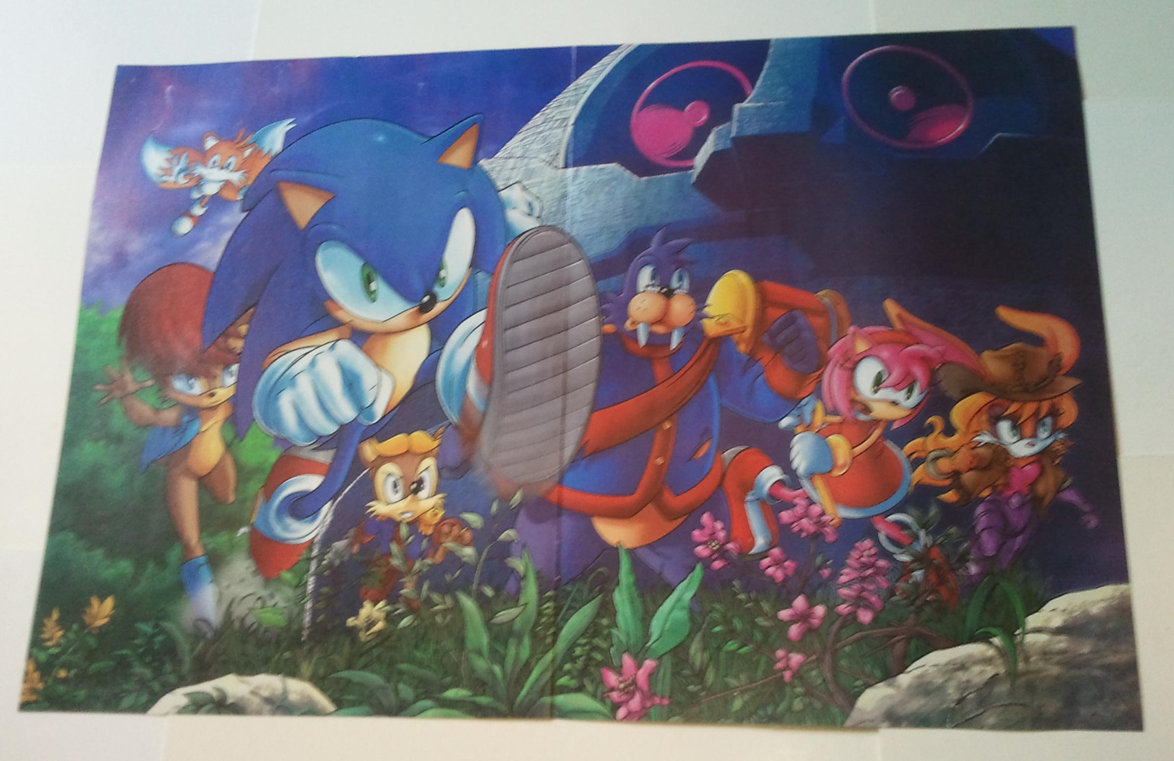 Sonic the Hedgehog Poster #22 Sally Bunnie Rotor