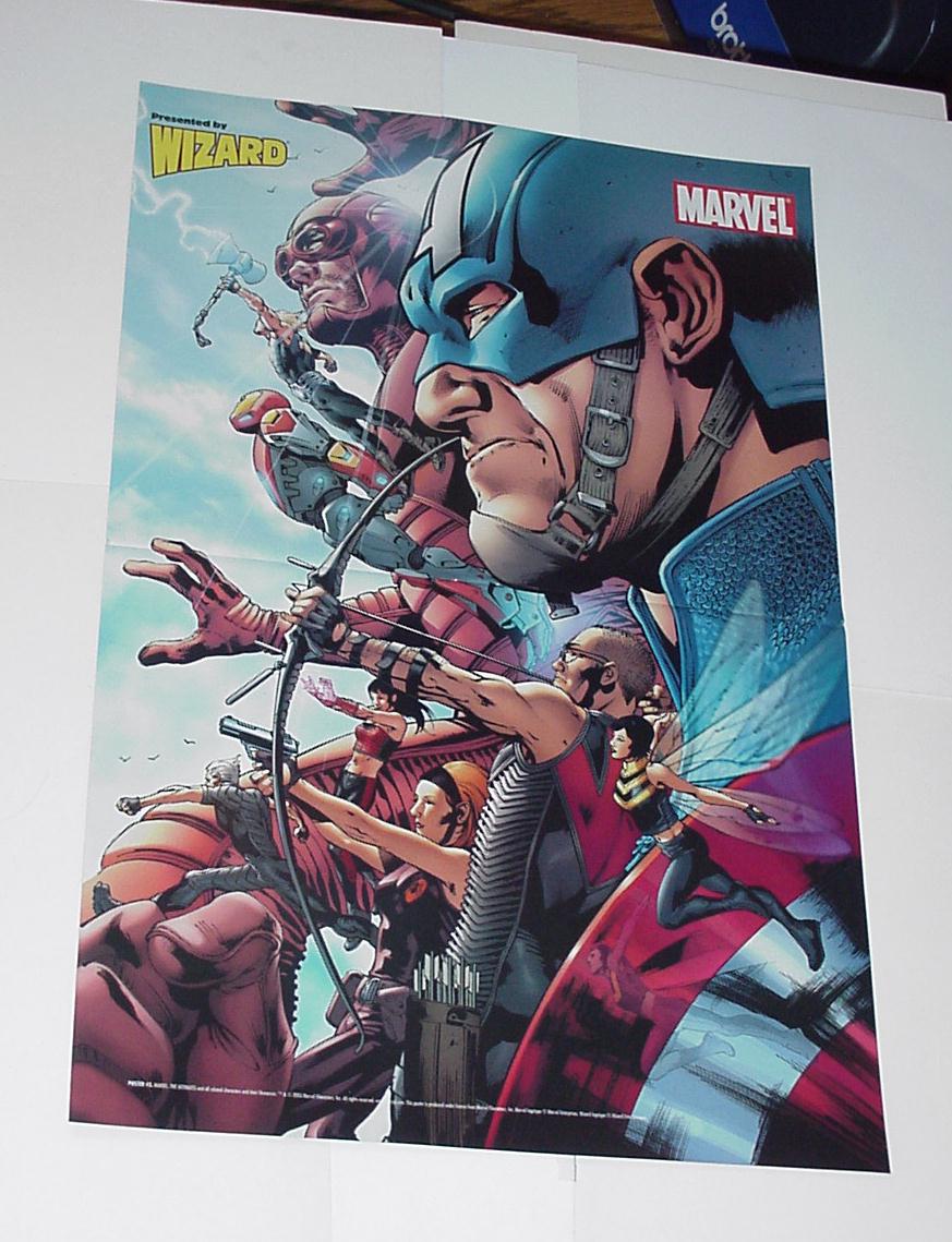 Ultimates Poster # 1 Bryan Hitch Thor Iron Man