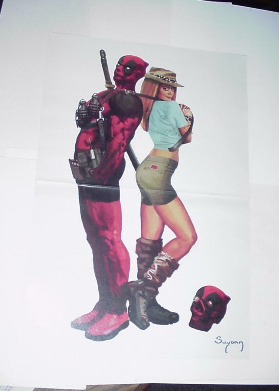 Deadpool Poster #10 Pretty Woman by Arthur Suydam Zombie Headpool ...