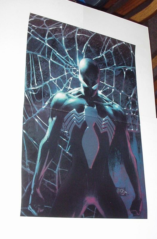 Spider-Man Poster #78 Black Alien Symbiote Costume Ron Garney Web ...