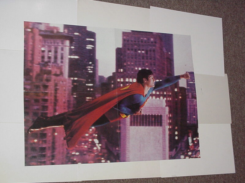 Superman Poster # 6 Movie Christopher Reeve FLYING! RIP - Bidrevolution