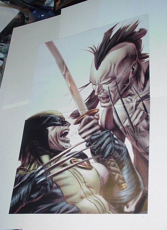 Wolverine Poster #104 vs Daken Dark Wolverine Doug Braithwaite Avengers ...