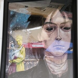 Sandman Pin-up #104 FRAMED Morpheus Endless Nights Miguelanxo Prado Heart of the Star
