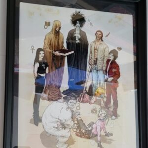 Sandman Pin-up #96 FRAMED The Endless Frank Quitely Neil Gaiman Netflix Series HIT