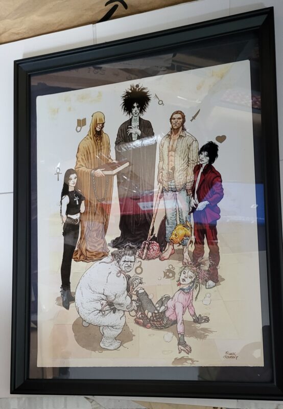 Sandman Pin-up #96 FRAMED The Endless Frank Quitely Neil Gaiman Netflix Series HIT - Image 6
