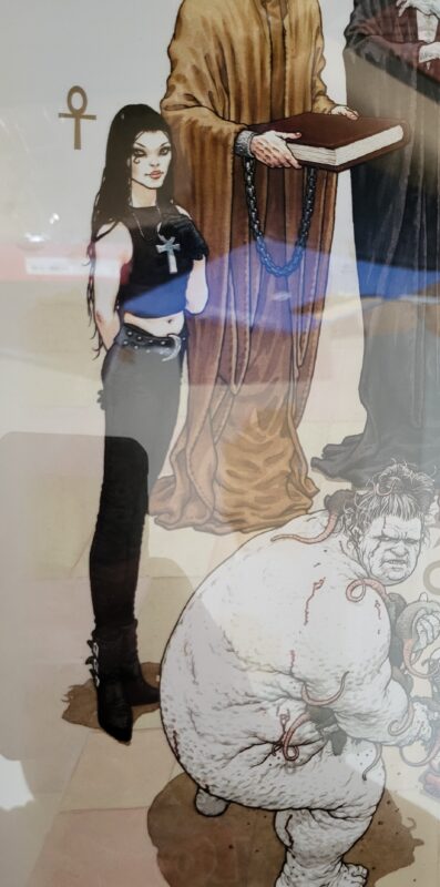 Sandman Pin-up #96 FRAMED The Endless Frank Quitely Neil Gaiman Netflix Series HIT - Image 4