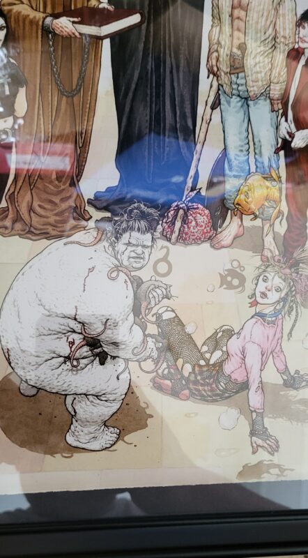 Sandman Pin-up #96 FRAMED The Endless Frank Quitely Neil Gaiman Netflix Series HIT - Image 3